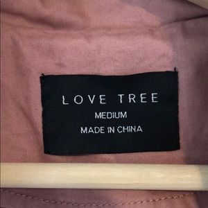 Love Tree Jackets & Coats - Pink hooded utility vest Love Tree Jackets & Coats - Pink hooded utility vest